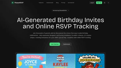 PleaseRSVP.ai website image