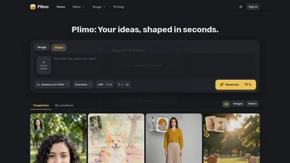 Plimo website image