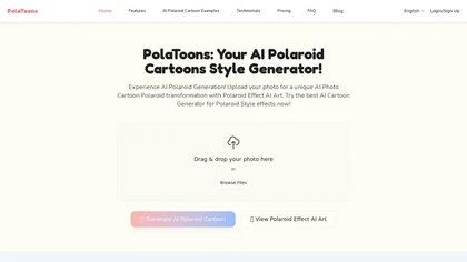 PolaToons website image