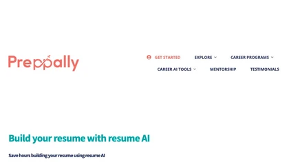 Preppally - Resume AI image