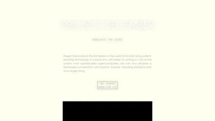 Project December image