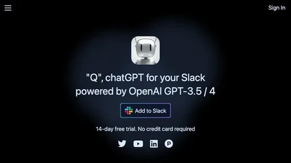 Q Slack Chatbot image