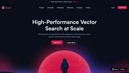 Qdrant.io website image