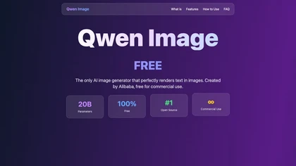 QwenImage.org website image