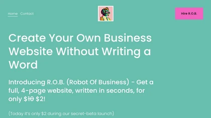 R.O.B. (Robot Of Business) image