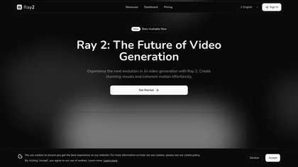 Ray2 website image