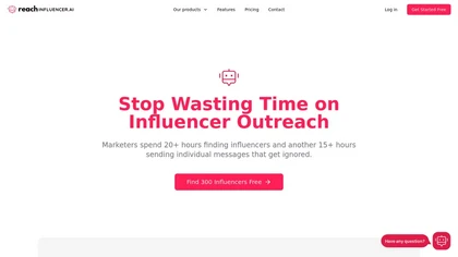 ReachInfluencer.ai image