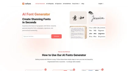 RefontAI website image