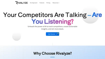 Rivalyze website image