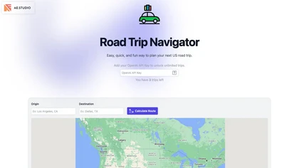 Road Trip Navigator image