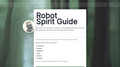 Robot Spirit Guide image