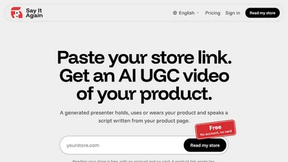 Say It Again website image