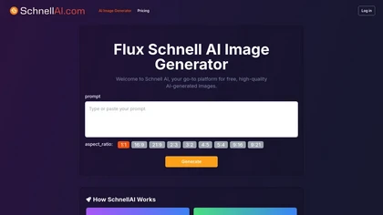 Schnell AI website image