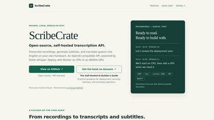 ScribeCrate website image