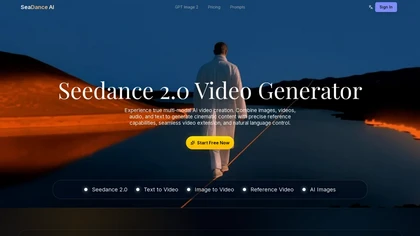 seadance.io website image