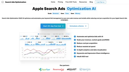 Search Ads Optimization AI image