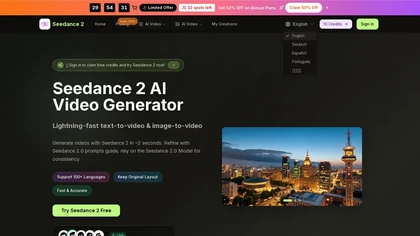 Seedance2.art thumbnail