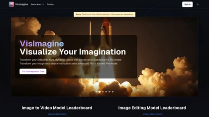 VisImagine website image
