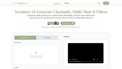 SeedanceAI.io website image