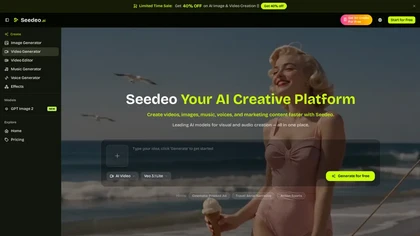 Seedeo AI website image