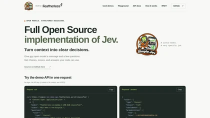 Simple Jev website image
