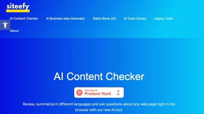 Siteefy content checker image