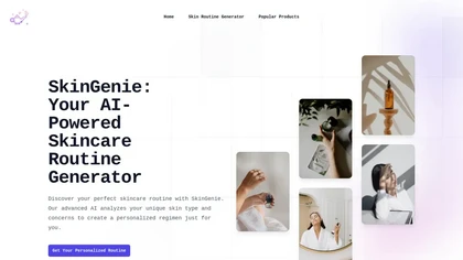 Skingenie website image