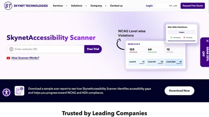 Skynettechnologies website image