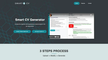 Smart CV Generator image