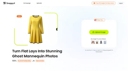 Snappyit.ai website image