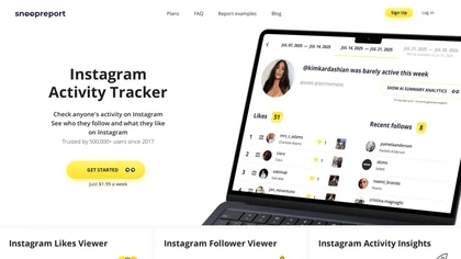 Snoopreport website image