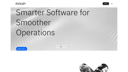 SoluzyAI website image