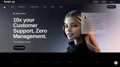 Solvea  website image