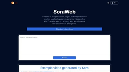 SoraWeb image