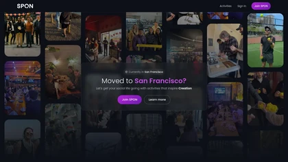 Spon website image