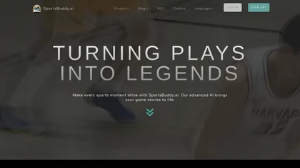 SportsBuddy website image