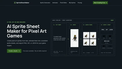 SpriteSheetMaker website image