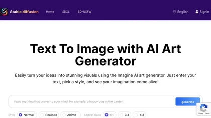 Stable Diffusion AI Generator image