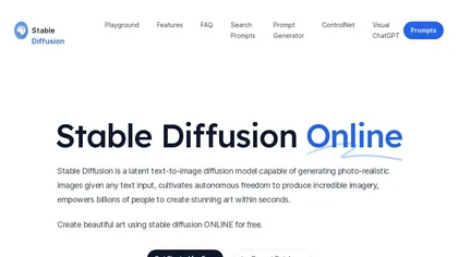 Stable Diffusion Online image