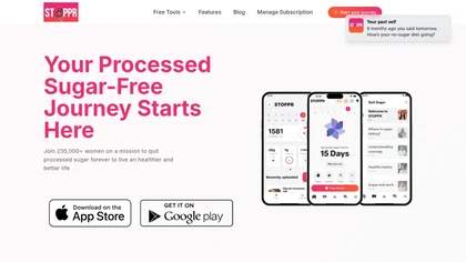 Stoppr website image