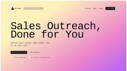 Strama website image