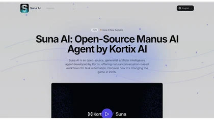 Sunaai.ai website image