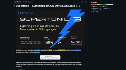 Supertonic website image