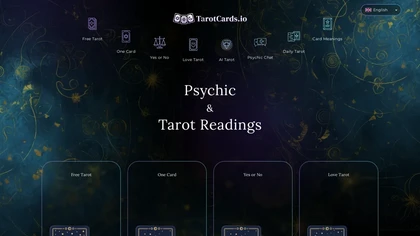 TarotCards.io website image