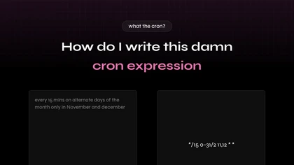 Text to Cron image