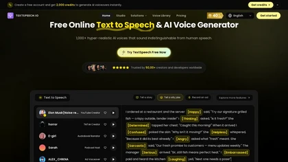 TextSpeech.IO  website image