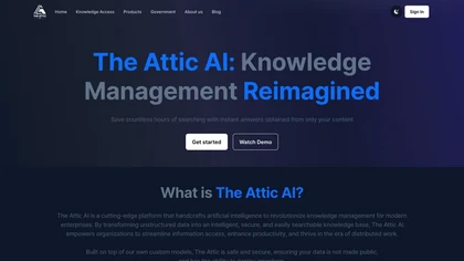 The Attic AI image