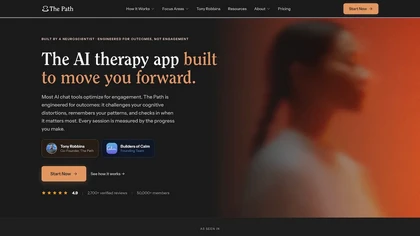 The Path website image