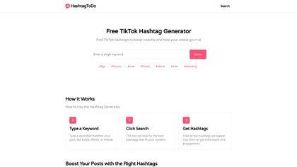 TikTok Hashtag Generator thumbnail