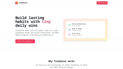 TinyGains website image